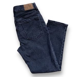 Madewell The Perfect Vintage Jean Lunar Wash Black Denim High Rise 27 Petite